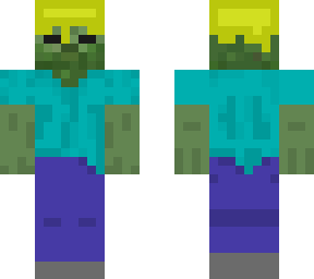 zombie with drippy helmet.