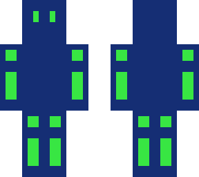 alpha wolf navy & lime slime
