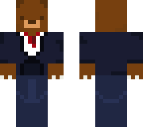 bear in a suit