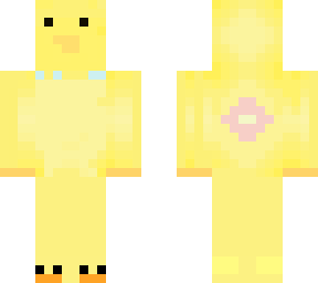 behind the duck