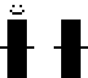black and white