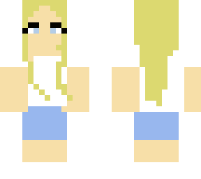 blond hair