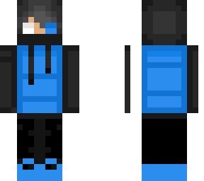 blue and black jacket