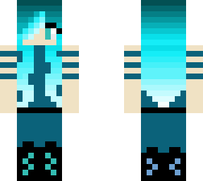 blue girl