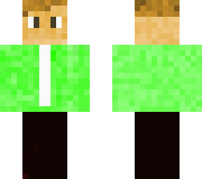 boy in a green jacket