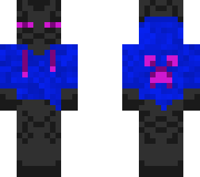 casual enderman (navy blue) and