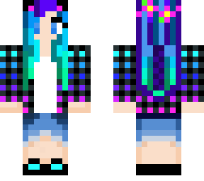colorful cat girl fixed