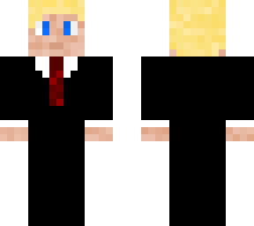 costume guy blue eyes and bright hair