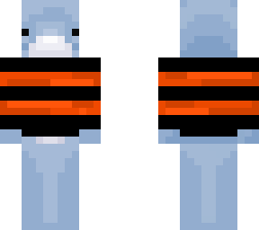 dolphin with halloween sweater
