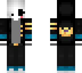 emoji in the mineteria hoodie :3 (without the tie)