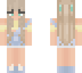 first skin / cute overalls