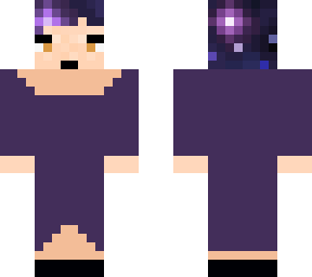 galaxy haired girl