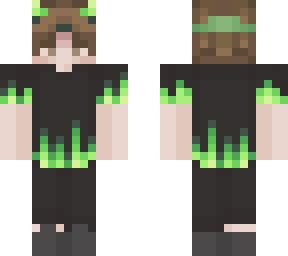 green flame