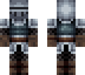 knight with darksouls helmet