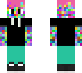 multicolored man
