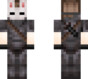 my friend as a ninja assasin thingy me.