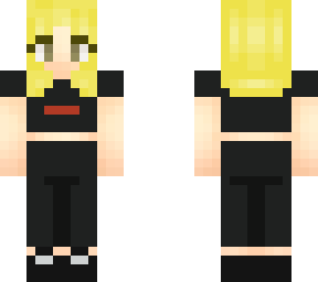 neon yellow hair