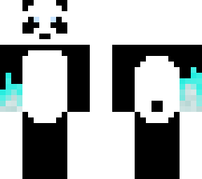panda with fire fist