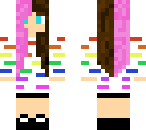 rainbow girl