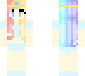 rainbow queen in swimsuit