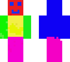 rainbow skin