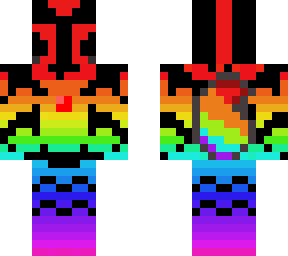 rainbow wolf armor (updated)