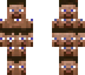 a minecraft skin but s t e v e