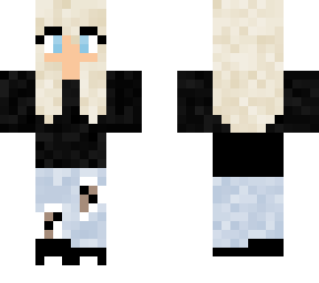 blonde emo girl