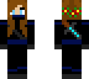 blue female ninja