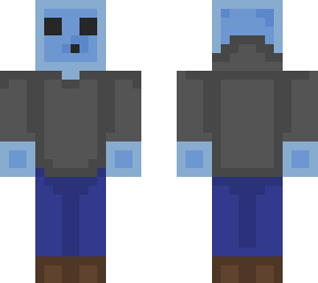 blue slime dude