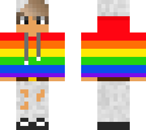 boy rainbow hoodie