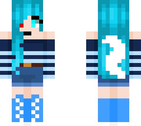 cute blue & white wolf/vampire