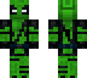 deadpool but green
