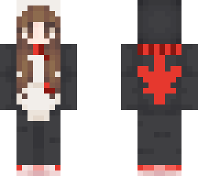 female in penguin suit liking canada pt 2