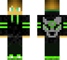 green boy (wolf shirt)