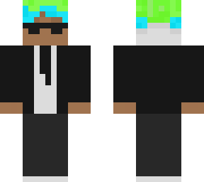 man in funeral suit