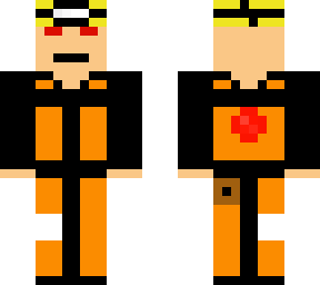 naruto with nine tail fox eyes