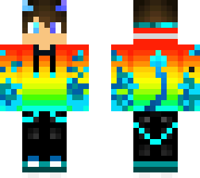 ninja pridehoodie blue edit