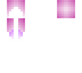 pink girl hair template