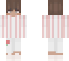 pink striped