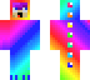 rainbow dinosaur