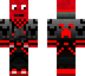 red and black creeper dude