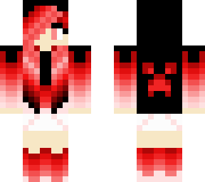 red creeper girl