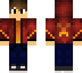 red pro gamer my new skin! reach 10 likes to re make this skin!