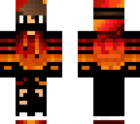 red to orange