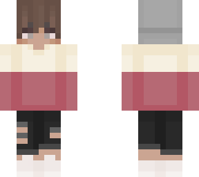 red white sweater