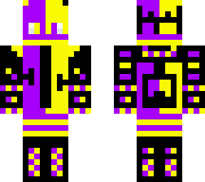 yellow purple ninja