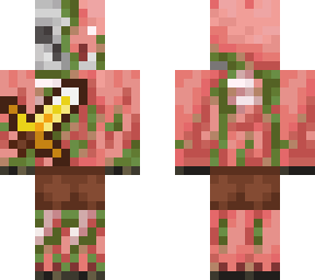 zombified piglin (3d)