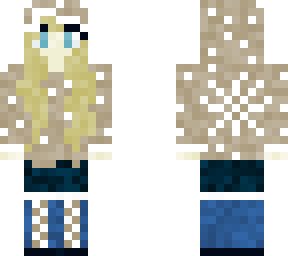 ** eskimo girl - snowflakes - **