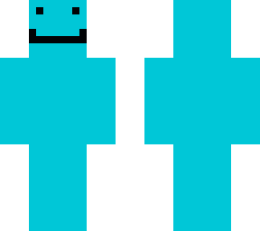 blauer man mit gesicht